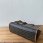 Celine Horizontal Cabas in Triomphe canvas and calfskin 