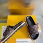 LV Pool Pillow Flat Comfort Mule, Size 35-45