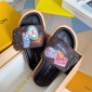 LV Pool Pillow Flat Comfort Mule, Size 35-45