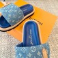 LV Pool Pillow Flat Comfort Mule, Size 35-45