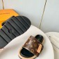 LV Pool Pillow Flat Comfort Mule, Size 35-45