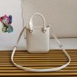 Borsa shopping small in pelle spazzolata