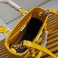 Borsa shopping small in pelle spazzolata