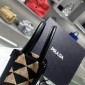 Borsa Prada Symbole mini in tessuto jacquard ricamato