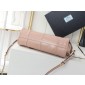 Prada SoftLux Medium Leather Tote-Lily Pink