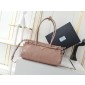Prada SoftLux Medium Leather Tote-Lily Pink