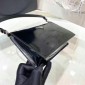 Mini borsa a spalla in pelle spazzolata