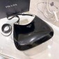 Borsa a spalla Prada Cleo in pelle spazzolata