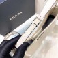 Borsa a spalla Prada Cleo in pelle spazzolata