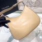 Borsa a spalla Prada Cleo in pelle spazzolata