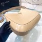 Borsa a spalla Prada Cleo in pelle spazzolata