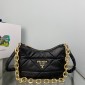 Borsa Prada System in nappa patch