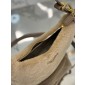 Borsa a spalla Prada Arqué in Shearling