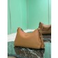 Prada Aimée large leather shoulder bag