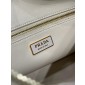 Prada Aimée large leather shoulder bag