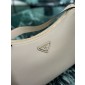Prada Aimée large leather shoulder bag