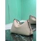 Prada Aimée large leather shoulder bag