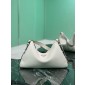 Prada Aimée large leather shoulder bag