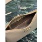 Prada Aimée medium leather shoulder bag-Grey