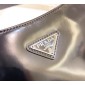 Borsa a spalla Prada Cleo in pelle spazzolata