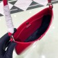 Borsa a spalla Prada Cleo in pelle spazzolata
