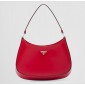 Borsa a spalla Prada Cleo in pelle spazzolata