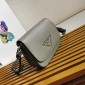 Borsa a tracolla Prada Identity in Saffiano