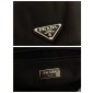 Nylon large padded shoulder bag 