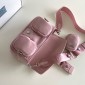 Borsa Prada Pocket in nylon e pelle spazzolata