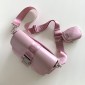 Borsa Prada Pocket in nylon e pelle spazzolata