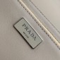 Borsa Prada Pocket in nylon e pelle spazzolata