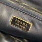 Borsa a spalla in nappa imbottita