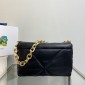 Borsa a spalla in nappa imbottita