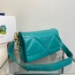 Borsa a spalla in nappa imbottita