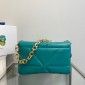 Borsa a spalla in nappa imbottita