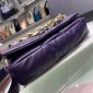 Borsa a spalla in nappa imbottita