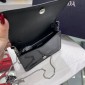 Borsa a spalla in pelle spazzolata