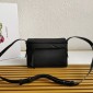 Borsa a spalla small in Re-Nylon imbottito
