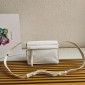 Borsa a spalla small in Re-Nylon imbottito