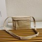 Borsa a spalla small in Re-Nylon imbottito