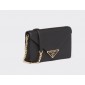 Borsa a spalla in Saffiano