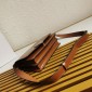 Borsa Prada Emblème in pelle spazzolata