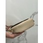 Prada Arqué leather shoulder bag with flap