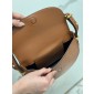 Prada Arqué leather shoulder bag with flap