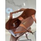Prada medium leather tote bag