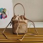 Borsa a spalla Prada Duet in Re-Nylon