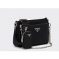 Borsa a tracolla in Re-Nylon