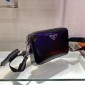 Prada Borsa a tracolla in pelle spazzolata