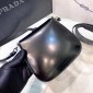Mini borsa Prada Cleo in pelle spazzolata
