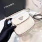 Mini borsa Prada Cleo in pelle spazzolata